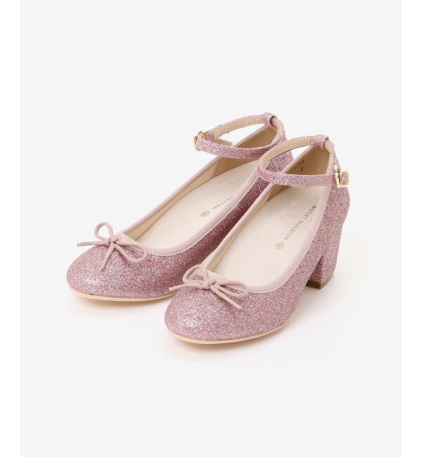 MAJESTICLEGON「ラメリボンパンプス」|パンプス|