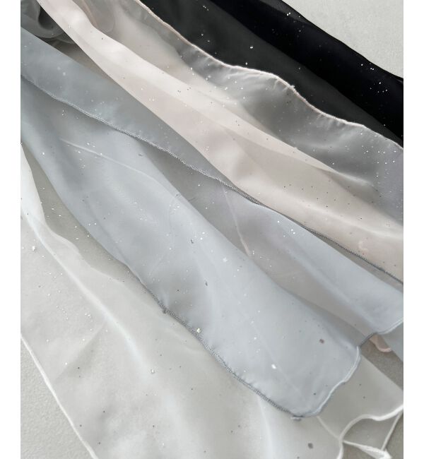 MAJESTICLEGON「ラメリボンプードルビスチェ」|キャミソール|