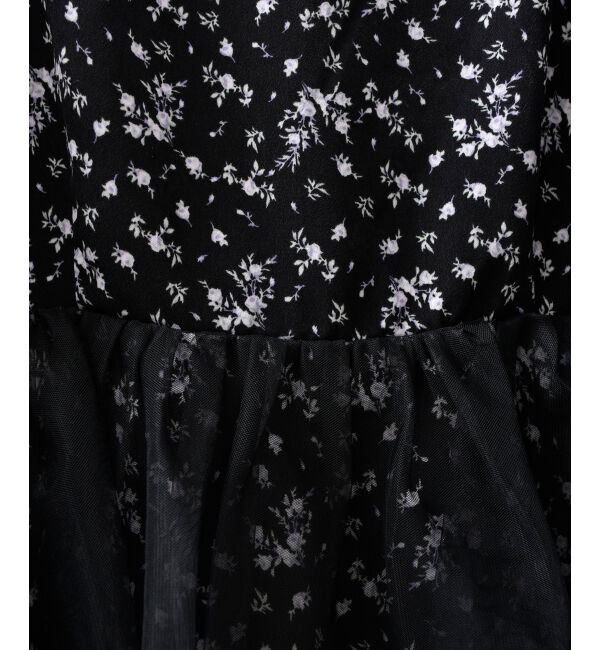  「スイートチュールティアードワンピース」|ワンピース|