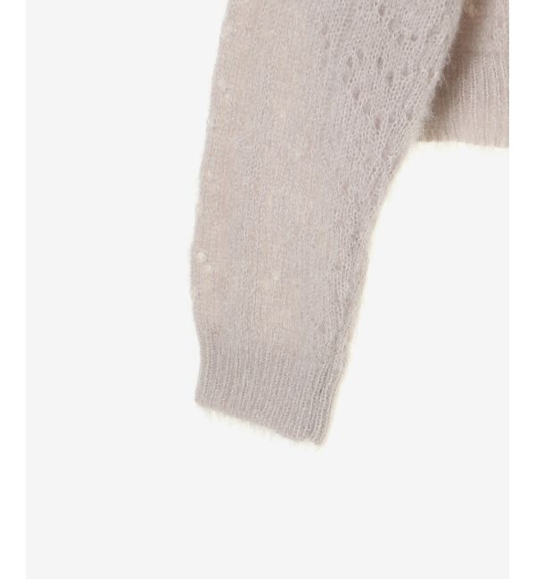  「キラフワビッグカラーハートカーデ」|カーディガン|