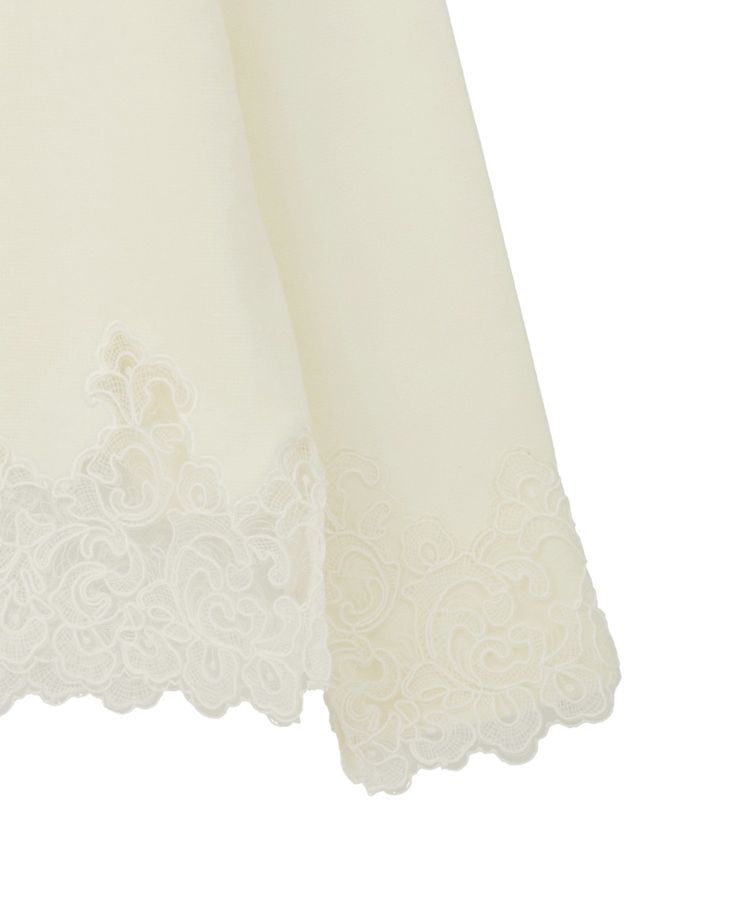 YECCA VECCA「レースヘムニット」|ニット・セーター|