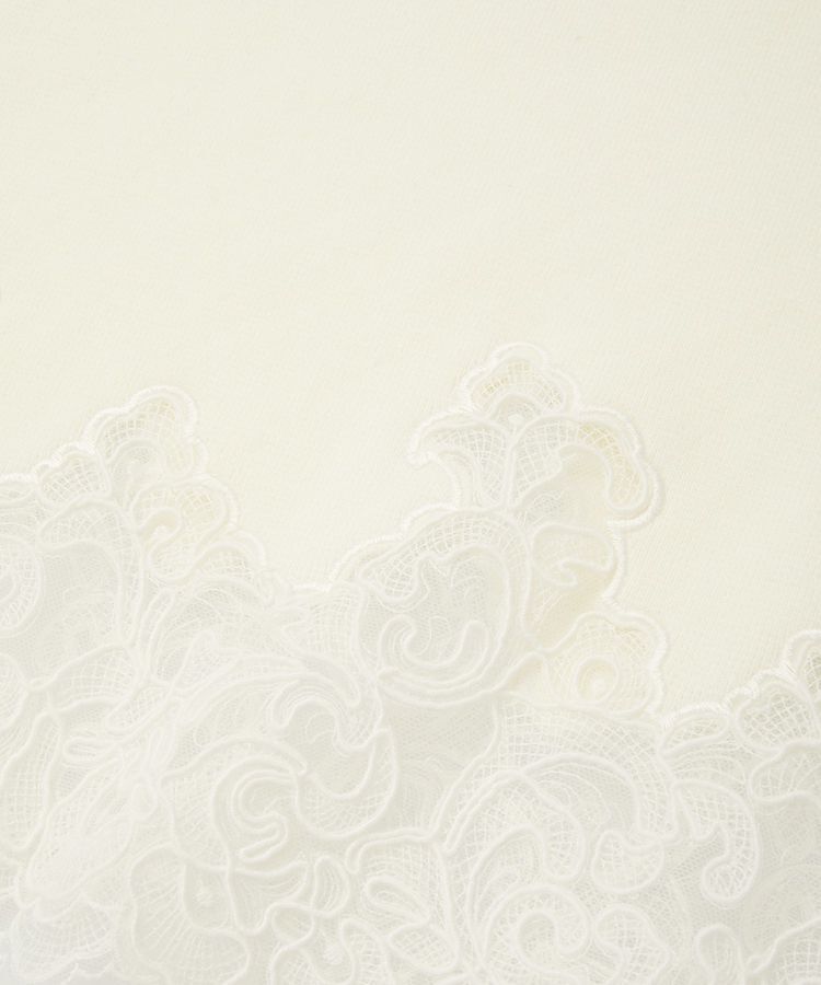 YECCA VECCA「レースヘムニット」|ニット・セーター|