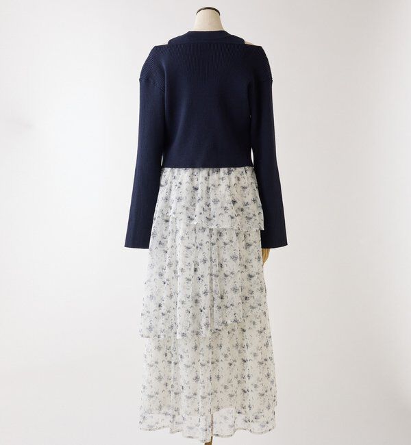  「カーデセットドッキングティアードワンピ」|ワンピース|