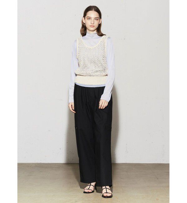 MIDIUMISOLID「MIDIUMISOLID for Ladies シアーハイネックインナー」|Tシャツ・カットソー|