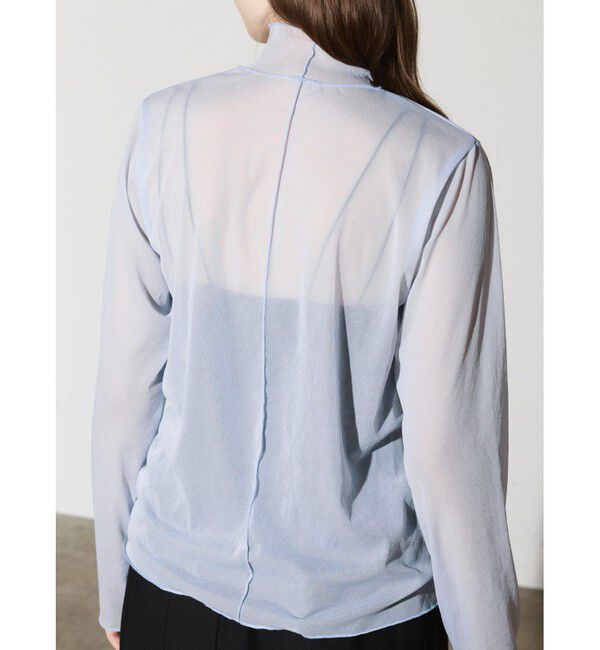 MIDIUMISOLID「MIDIUMISOLID for Ladies シアーハイネックインナー」|Tシャツ・カットソー|