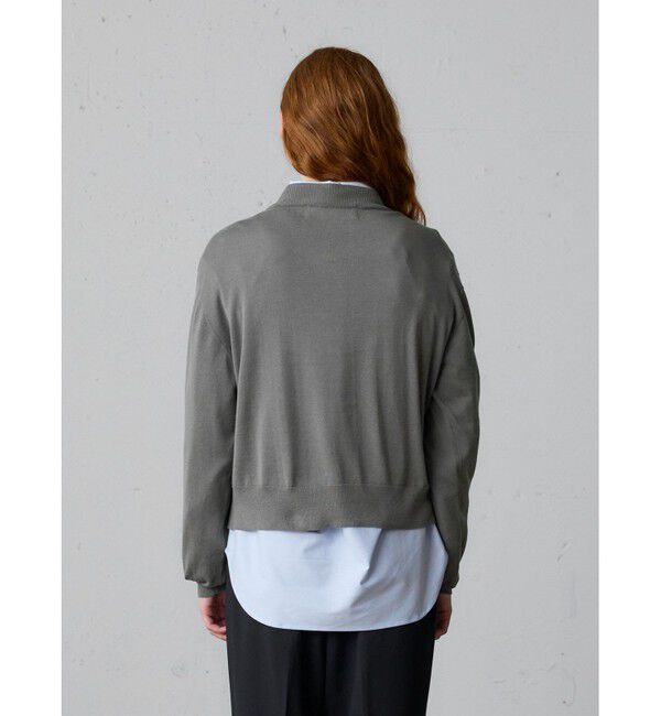 MidiUmi「MidiUmi Vネックニットプルオーバー」|ニット・セーター|