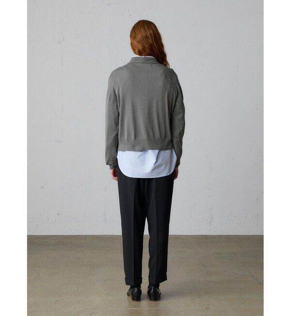 MidiUmi「MidiUmi Vネックニットプルオーバー」|ニット・セーター|