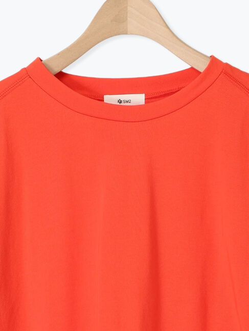 SM2「[接触冷感]肩タックフレンチスリーブカットソー」|Tシャツ・カットソー|