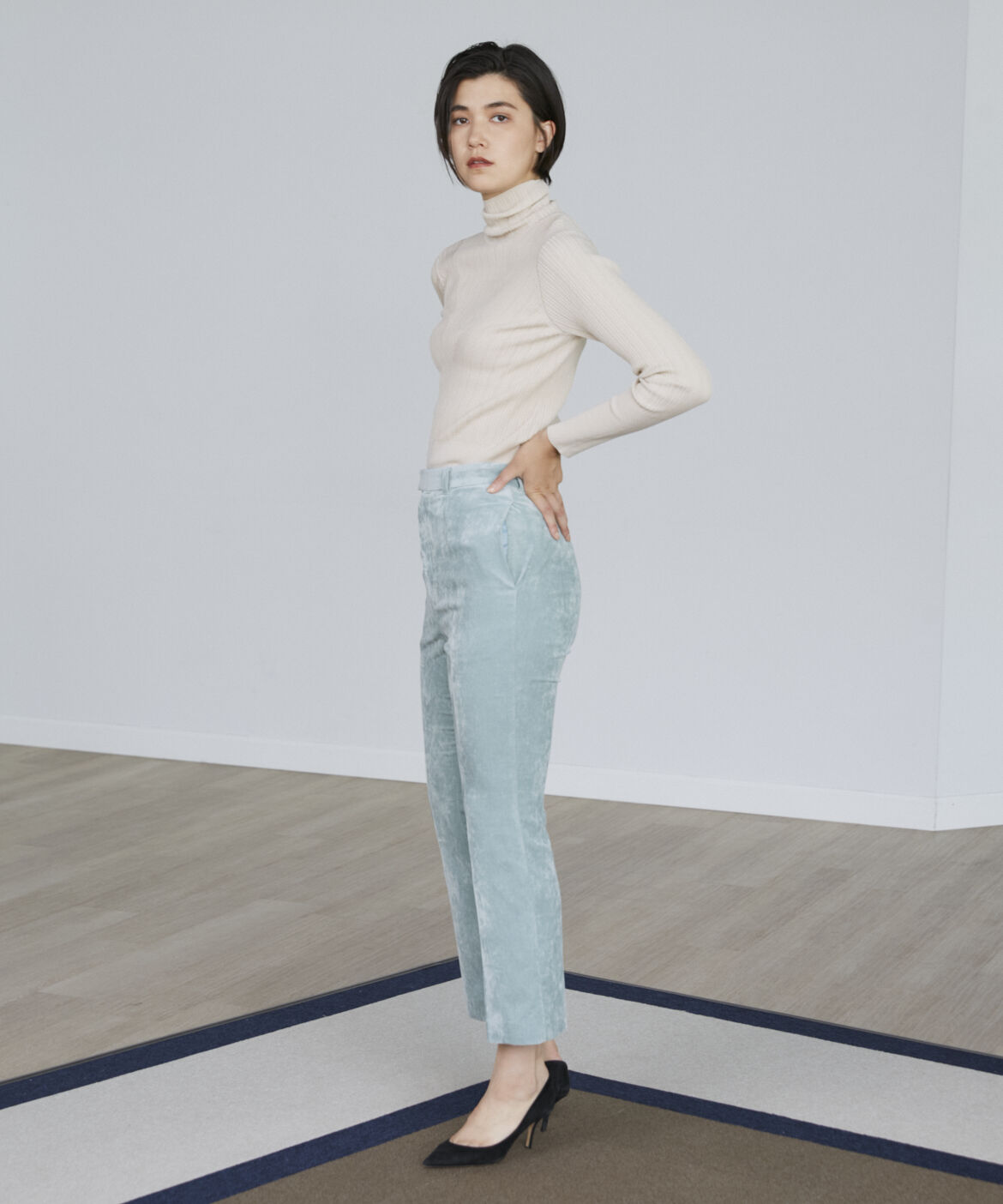 INED「ベルラインベロアパンツ《la veille by SUPERIOR CLOSET》」|その他|