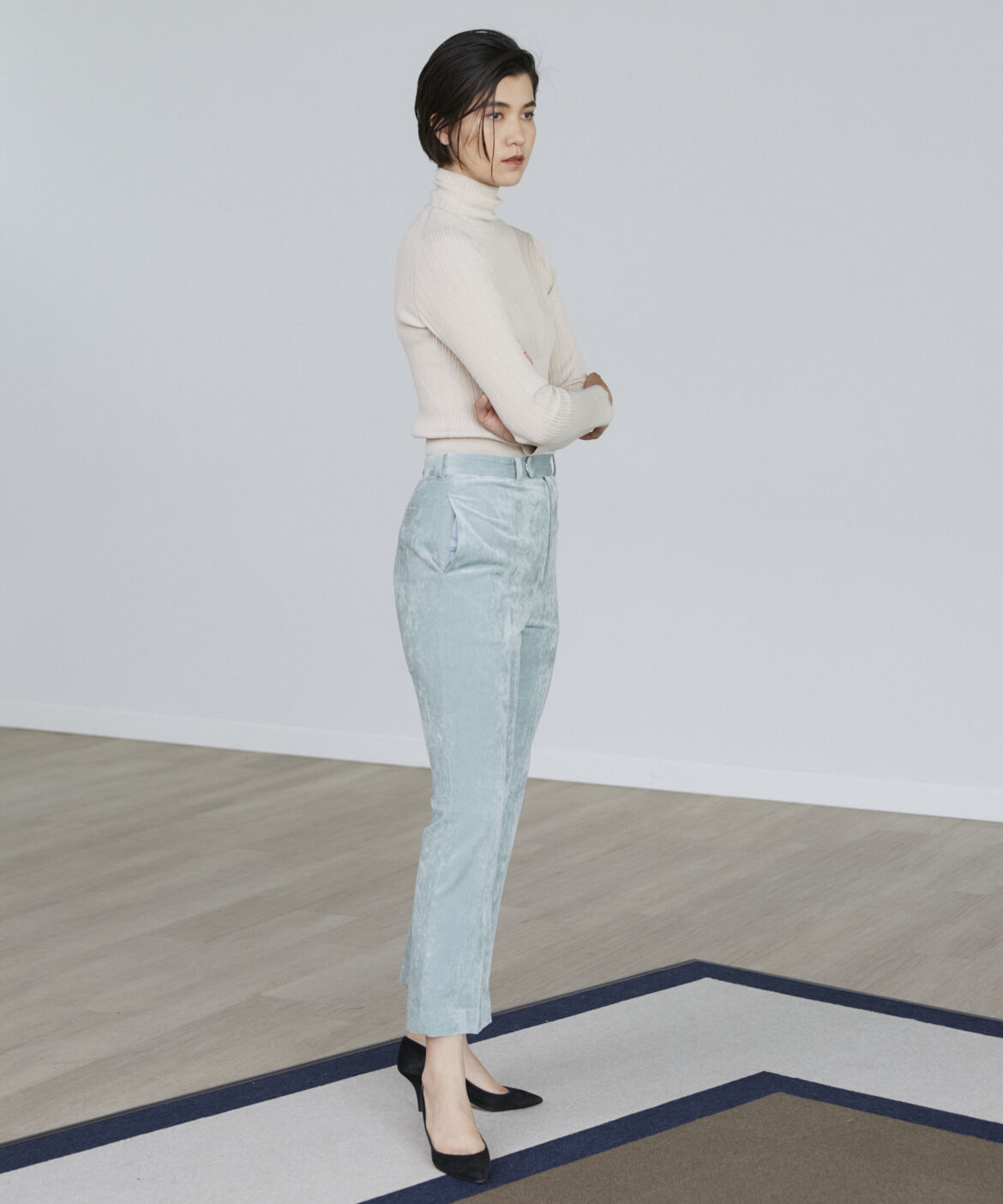 INED「ベルラインベロアパンツ《la veille by SUPERIOR CLOSET》」|その他|