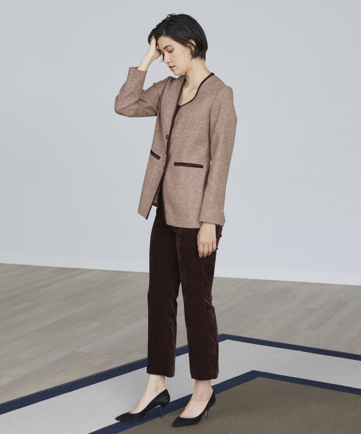 INED「ベルラインベロアパンツ《la veille by SUPERIOR CLOSET》」|その他|