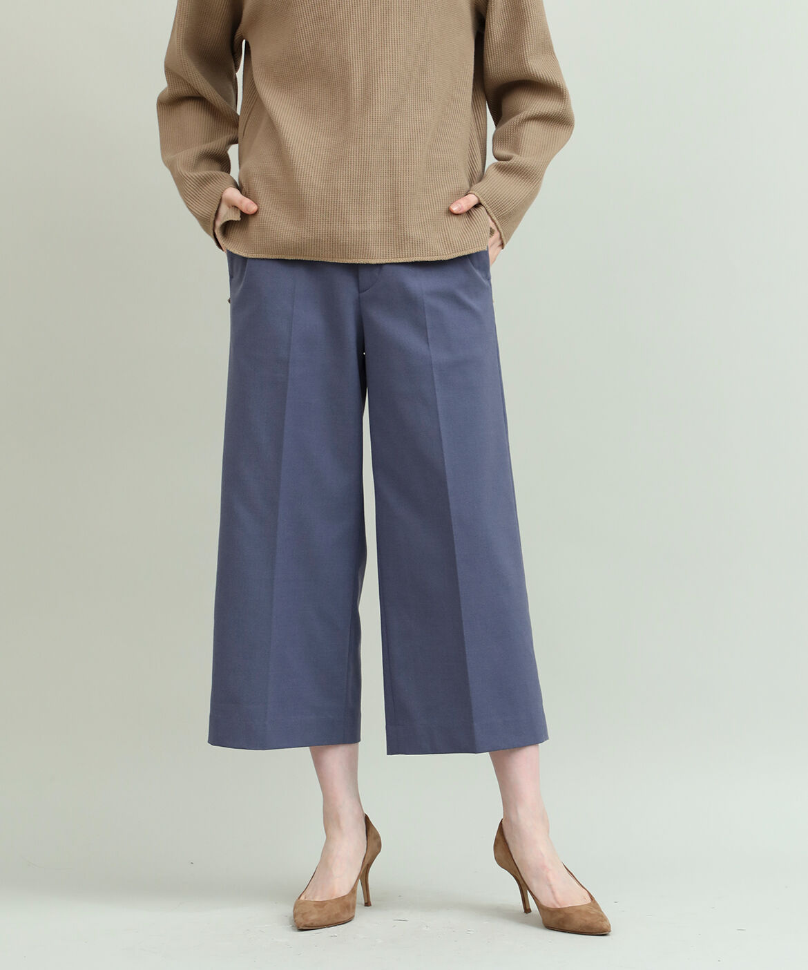 DAY by DAY it&rsquo;s international「ベーシックワイドクロップドパンツ」|その他|ブルー1