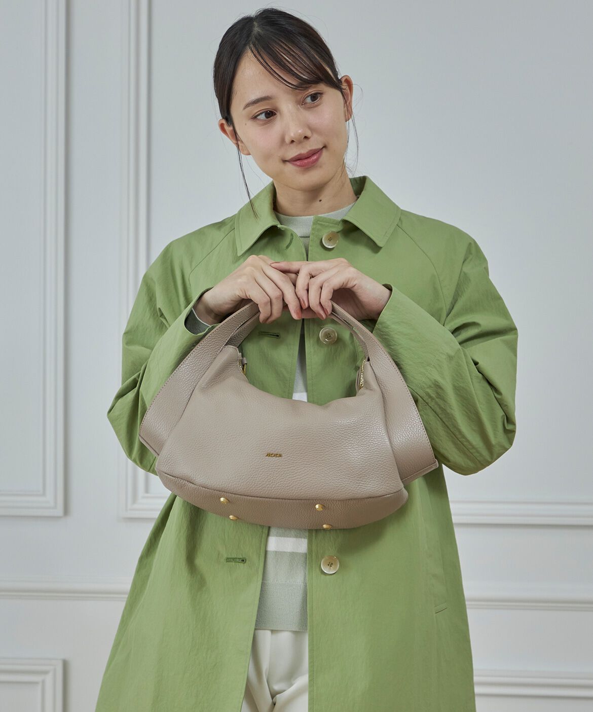 INED「《SUPERIOR CLOSET》Masai Small Top Handles バッグ《ARCADIA》」|ショルダー・メッセンジャー|