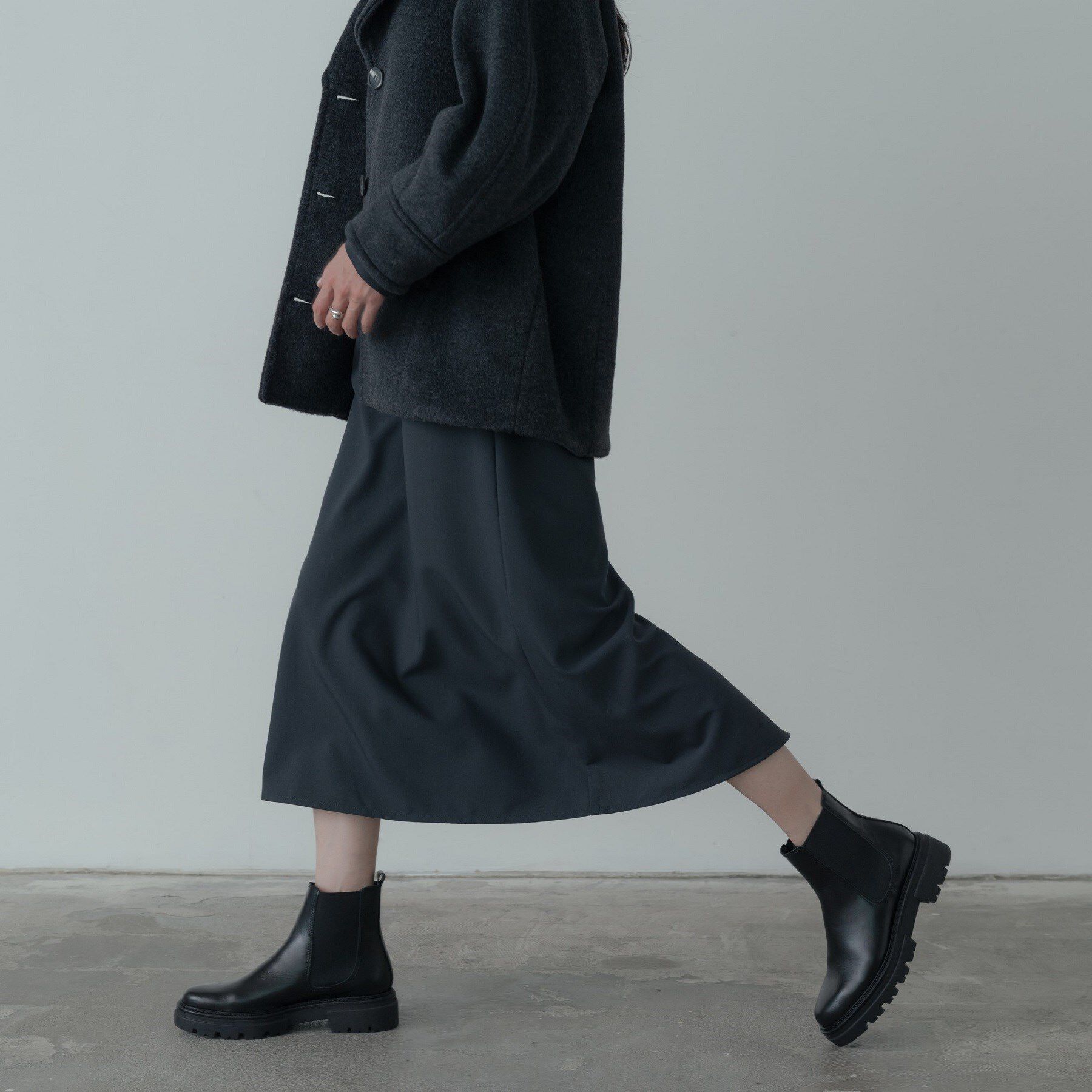 GALLEST「【ENESS】チェルシーブーツ」|ショートブーツ|