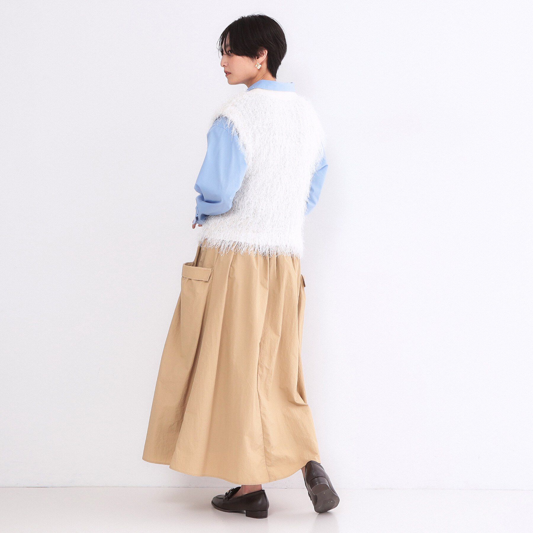 OPAQUE.CLIP「レギュラーカラーシャツ/ストライプアソート【洗濯機OK】」|シャツ・ブラウス|