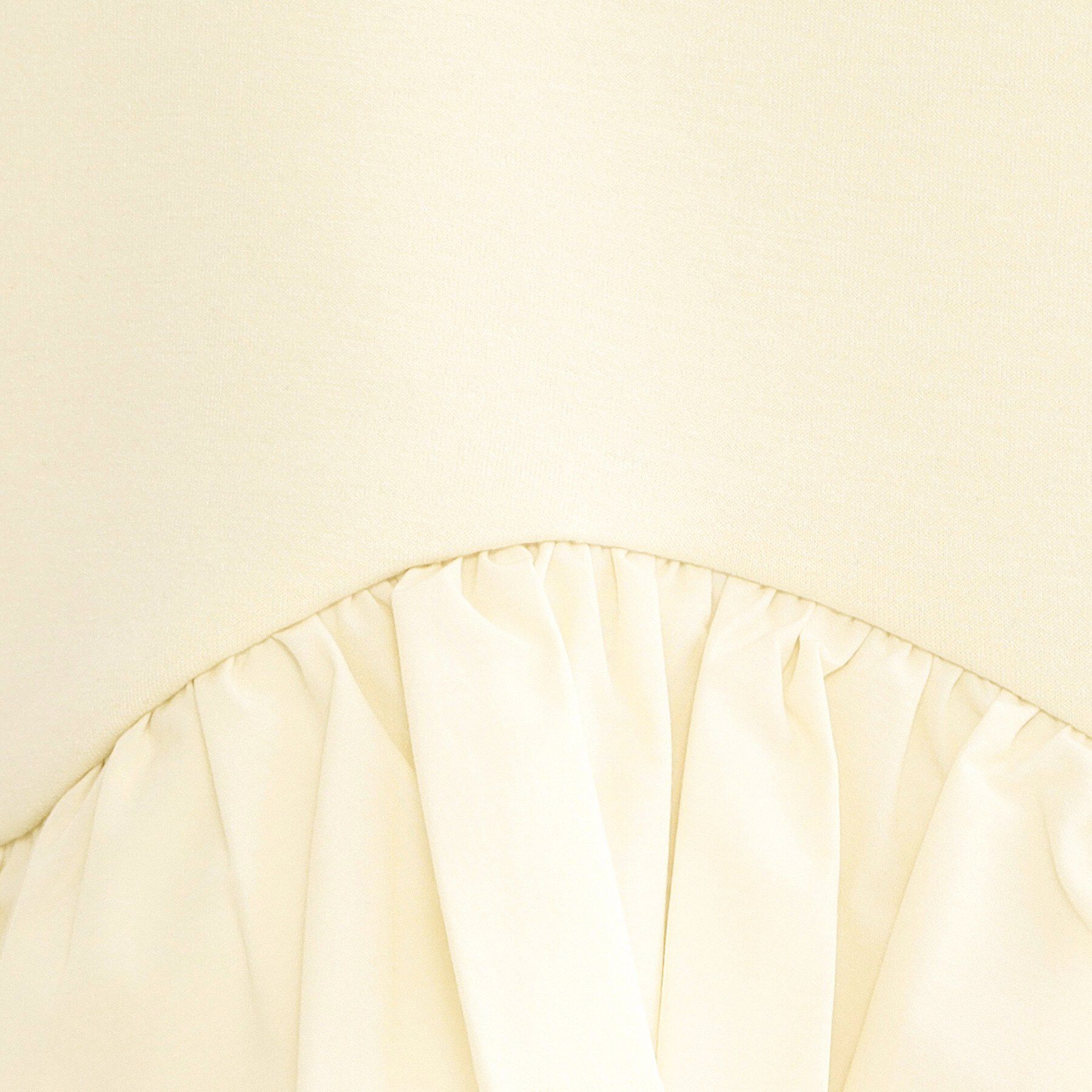 OPAQUE.CLIP「裾フリルドッキングトップス【洗濯機OK】」|Tシャツ・カットソー|