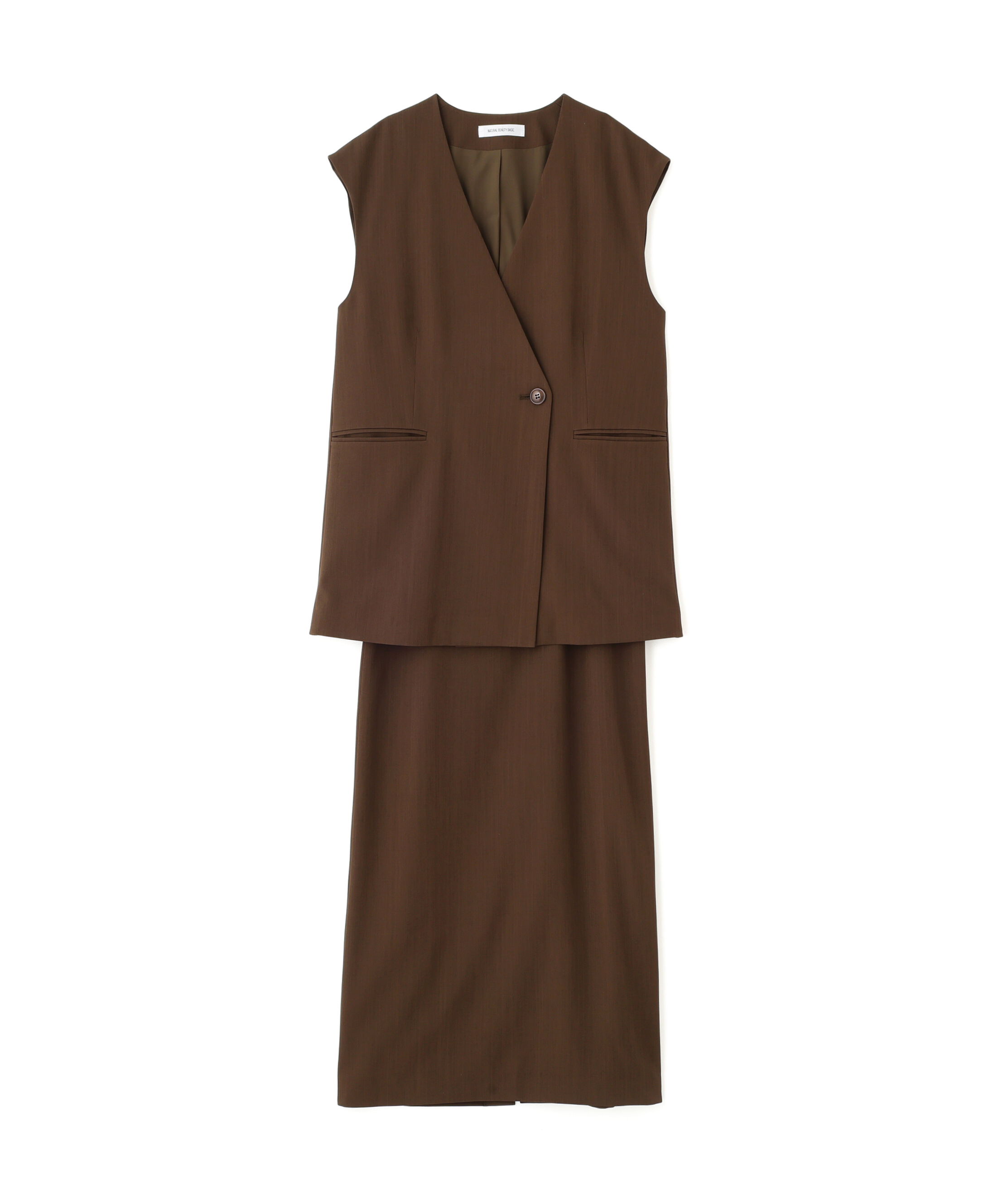  「ボクシージレ＆ナロースカート」|ワンピース|