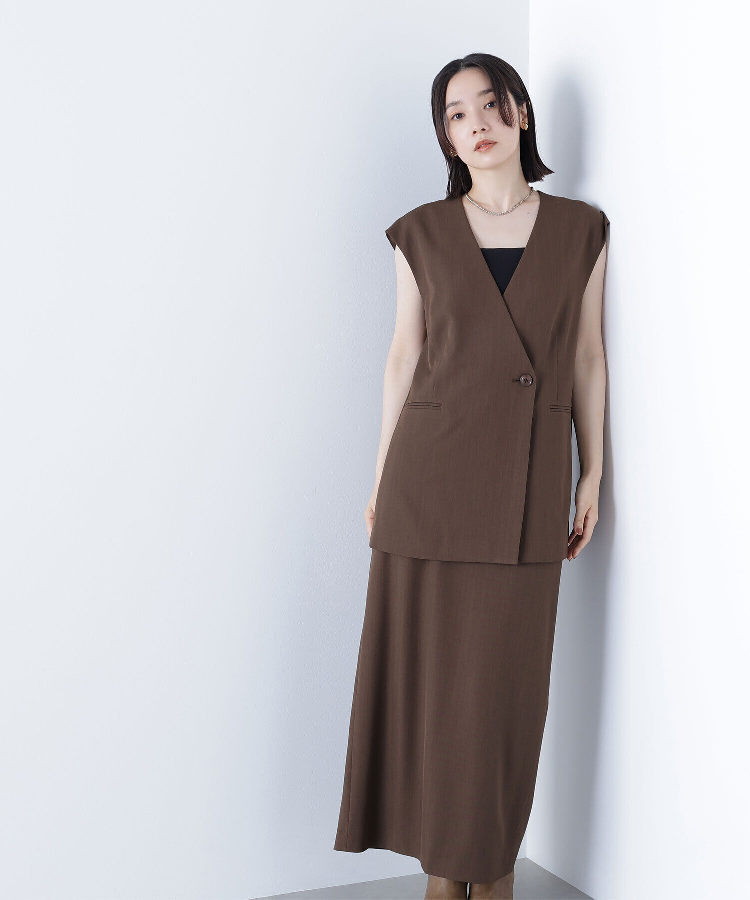  「ボクシージレ＆ナロースカート」|ワンピース|