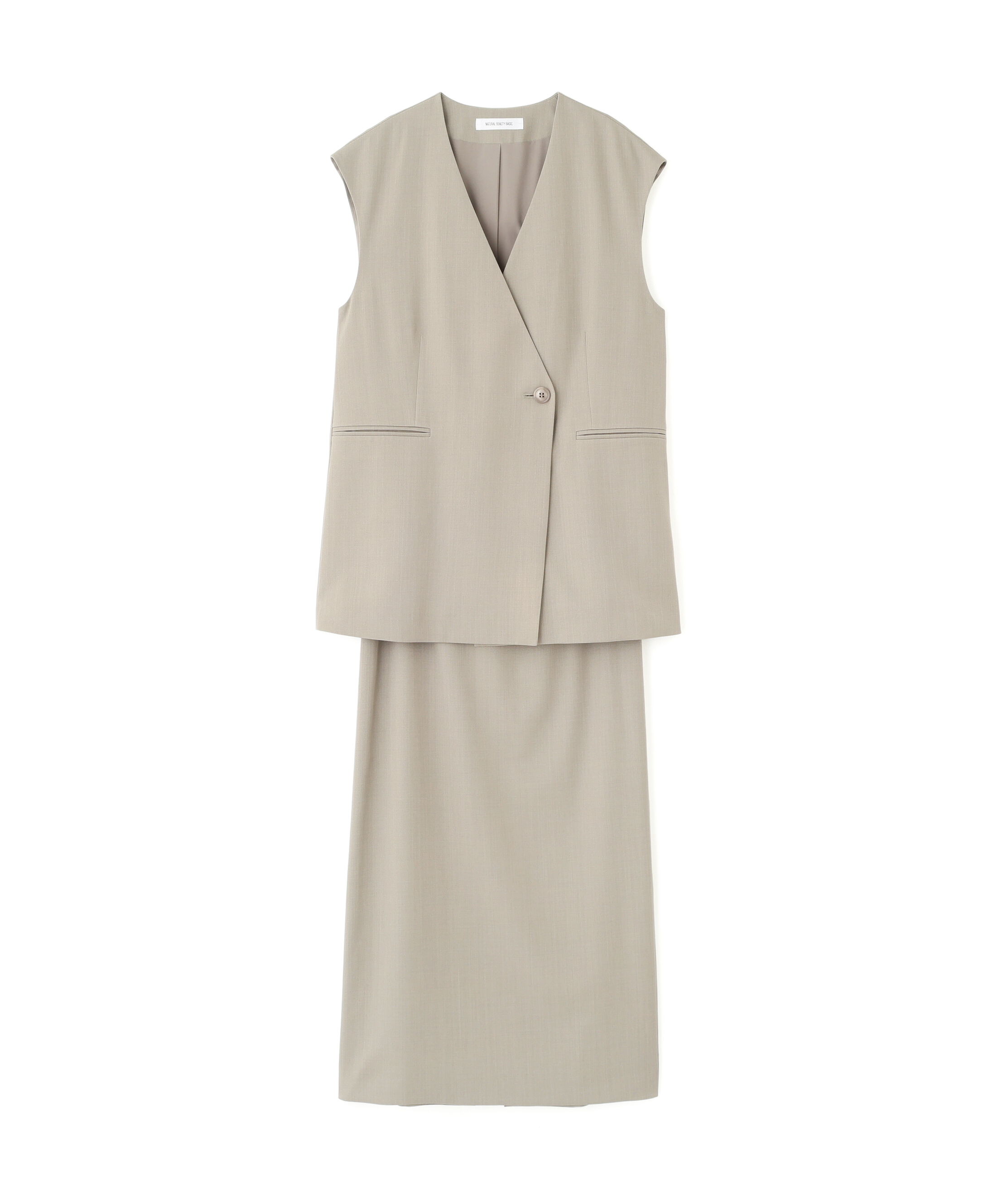  「ボクシージレ＆ナロースカート」|ワンピース|