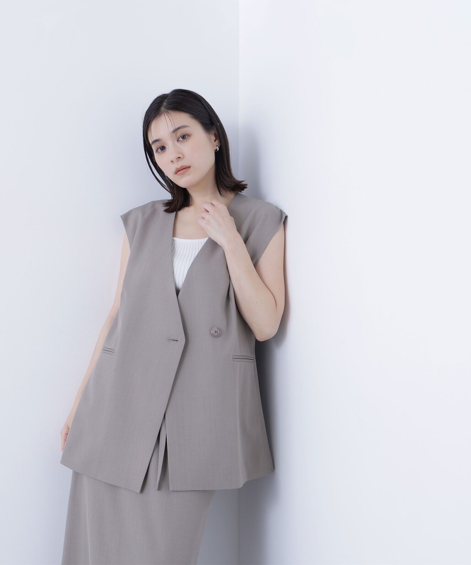  「ボクシージレ＆ナロースカート」|ワンピース|