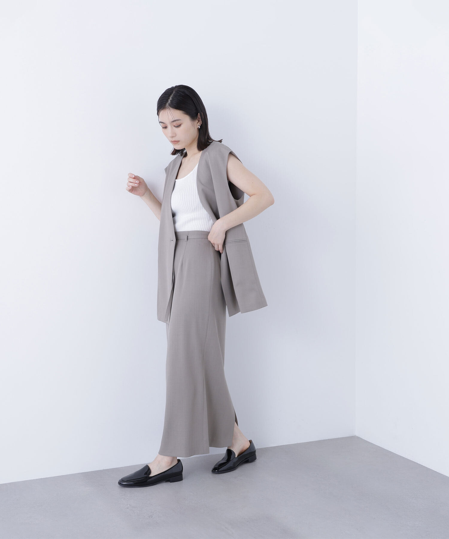  「ボクシージレ＆ナロースカート」|ワンピース|