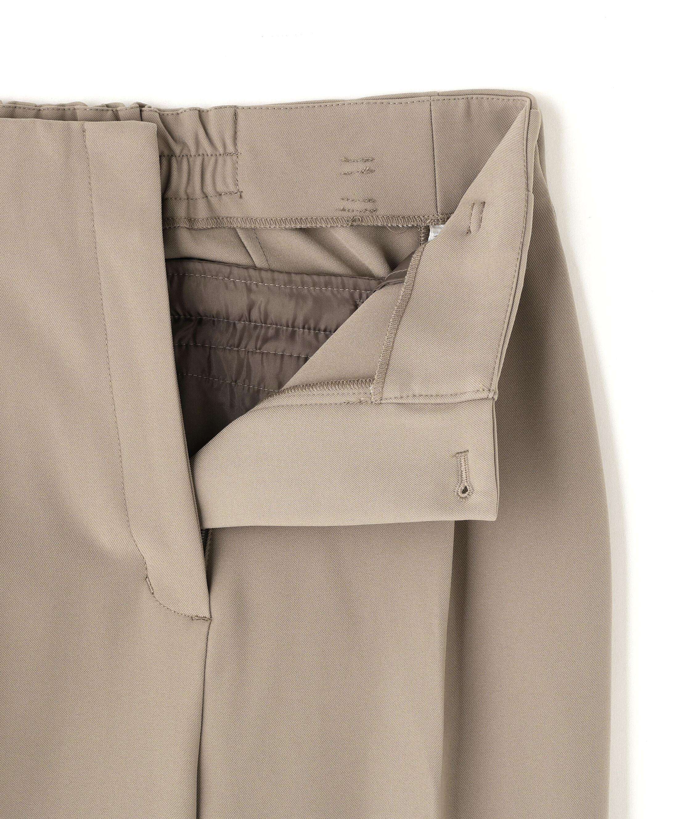  「フェイクレザーベルテッドワイドパンツ」|その他|