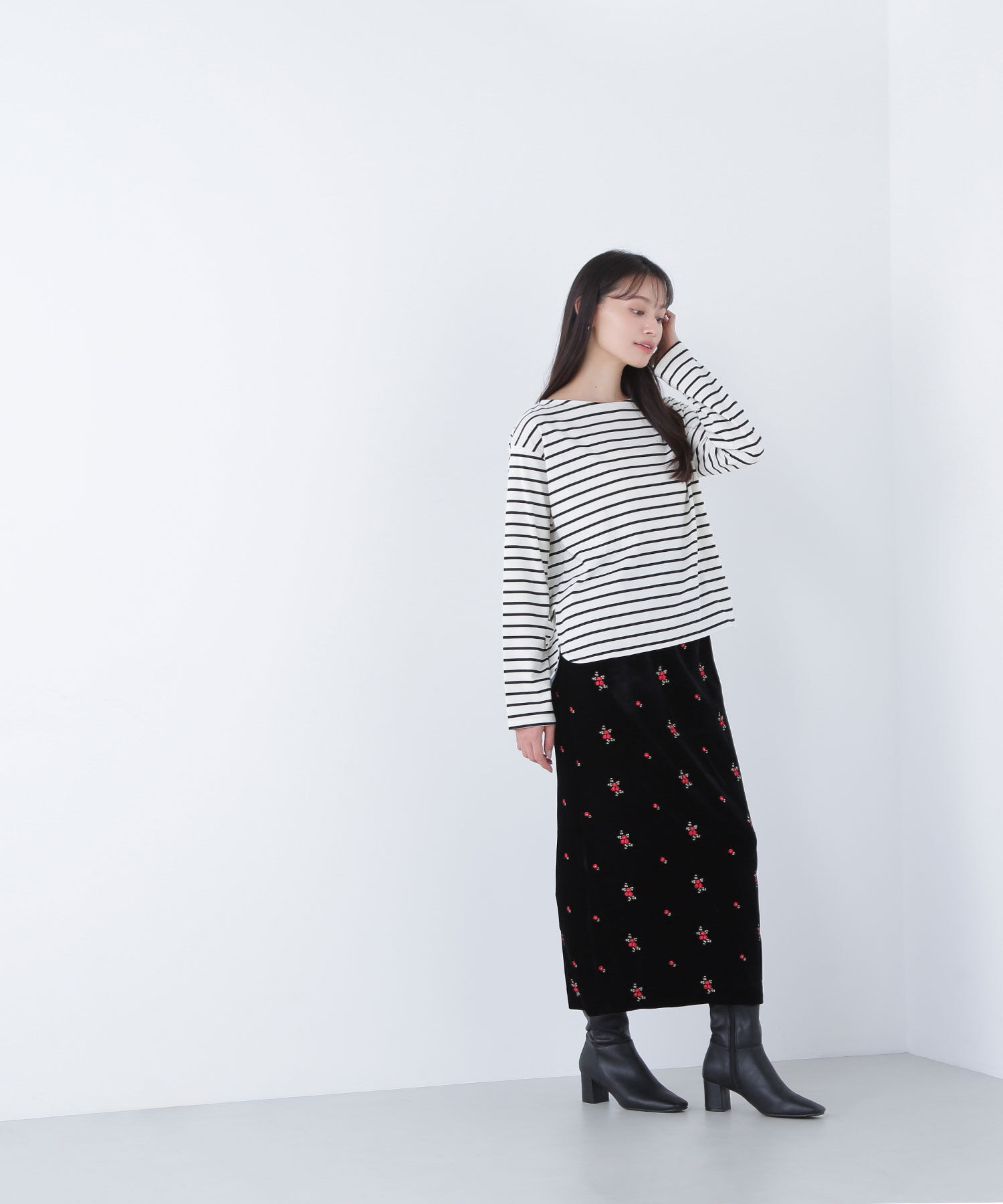  「ボーダーカットソー」|Tシャツ・カットソー|