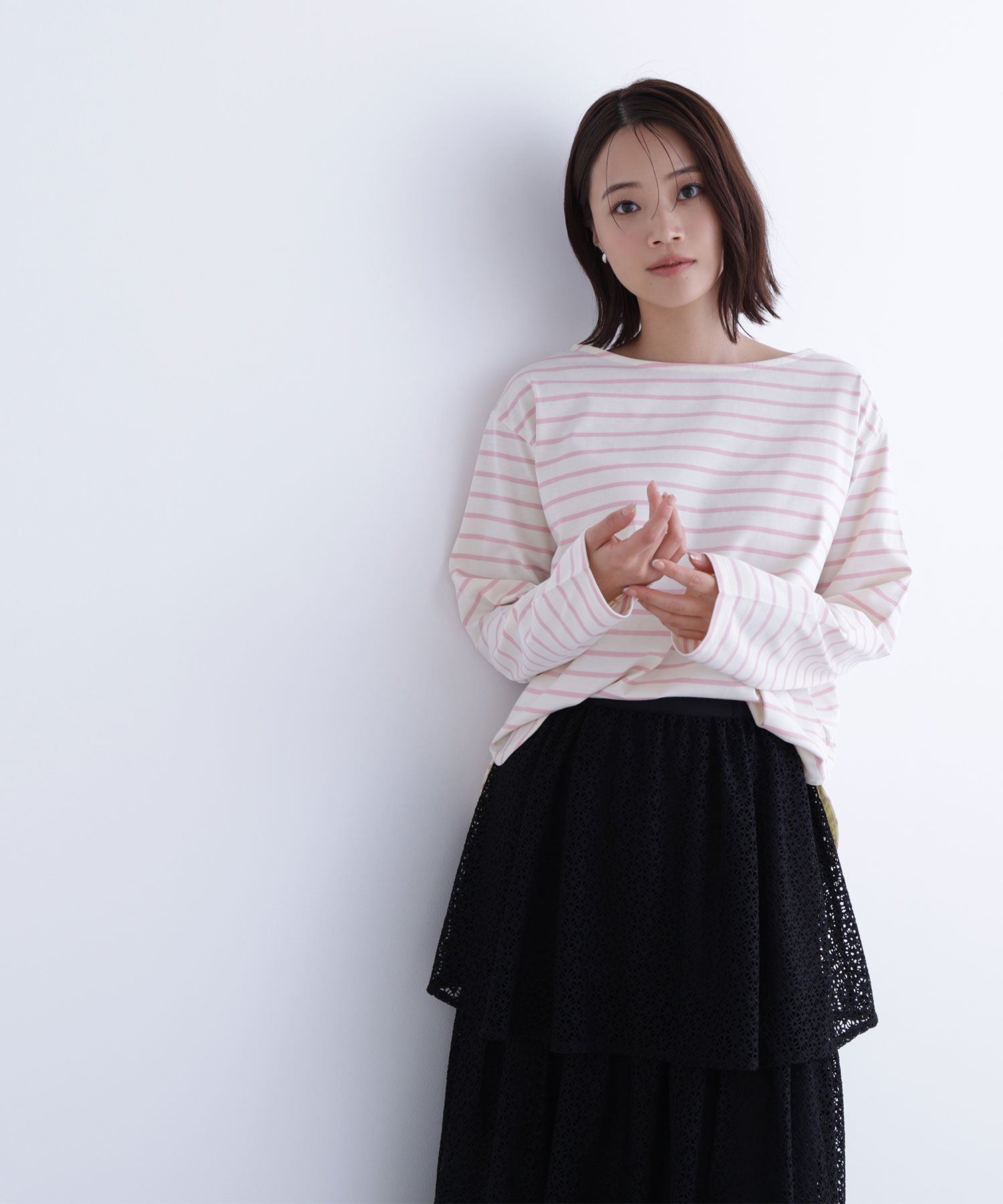  「ボーダーカットソー」|Tシャツ・カットソー|