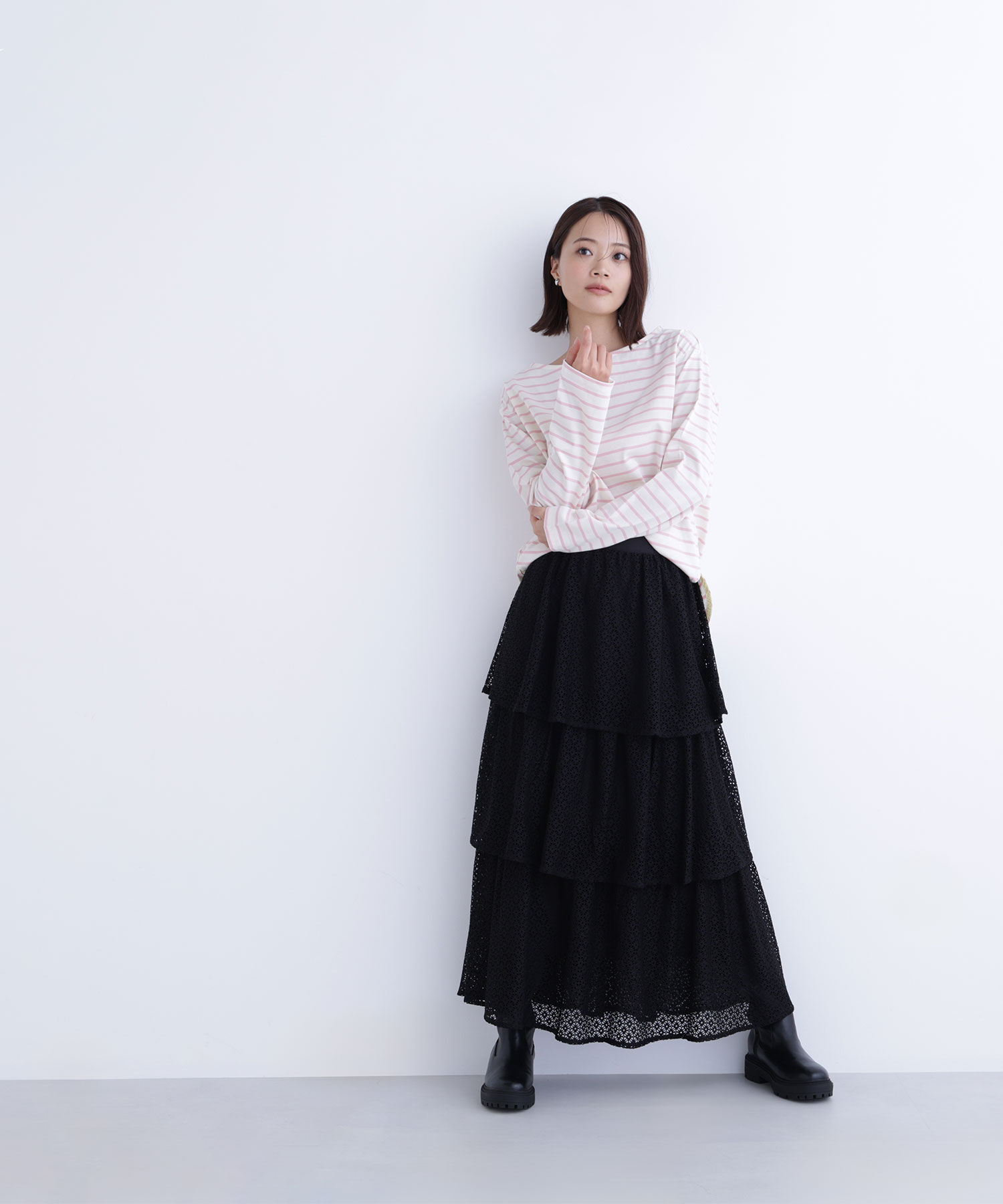  「ボーダーカットソー」|Tシャツ・カットソー|