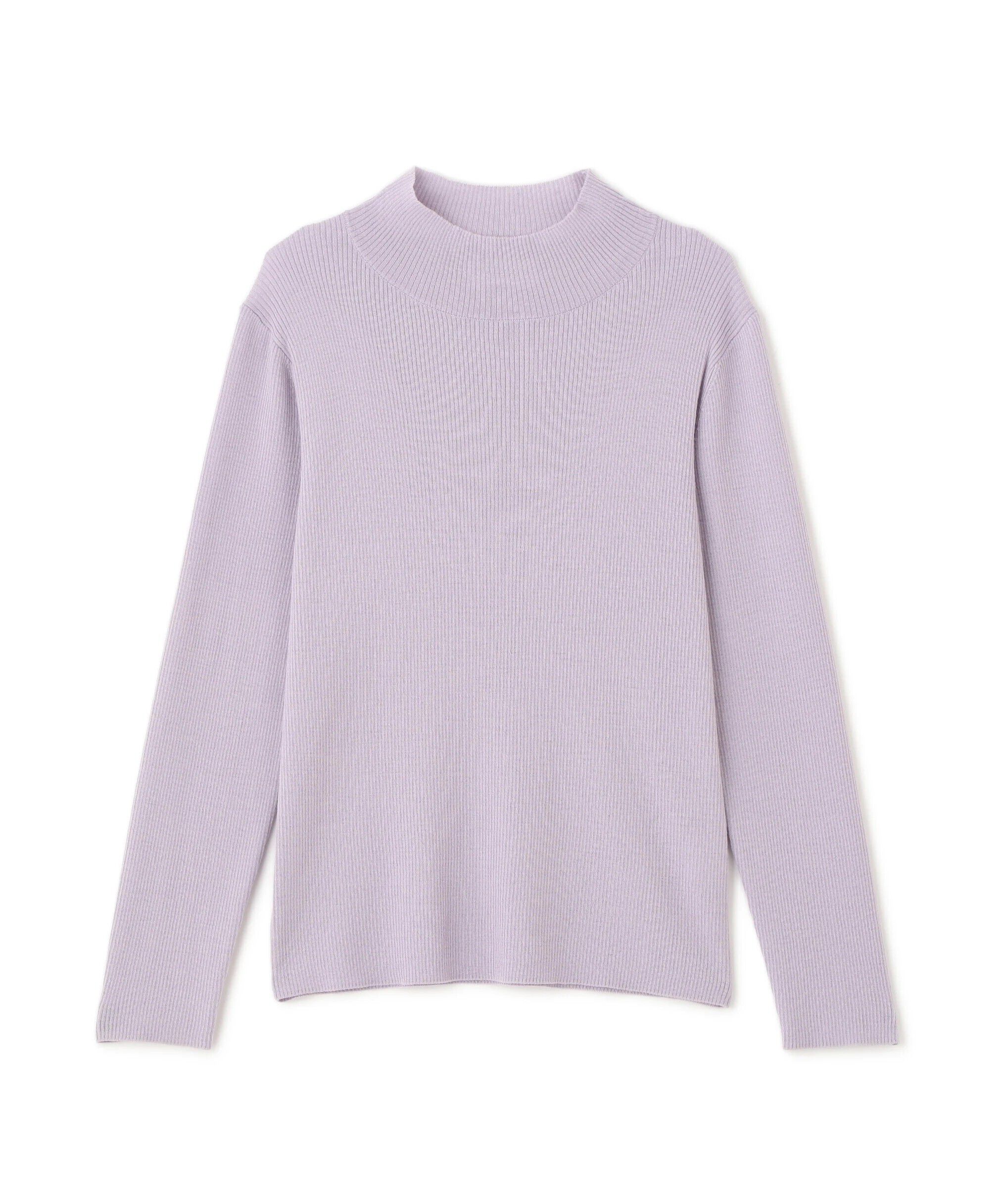  「◆ハイツイストウールハイネックリブプルオーバー」|ニット・セーター|