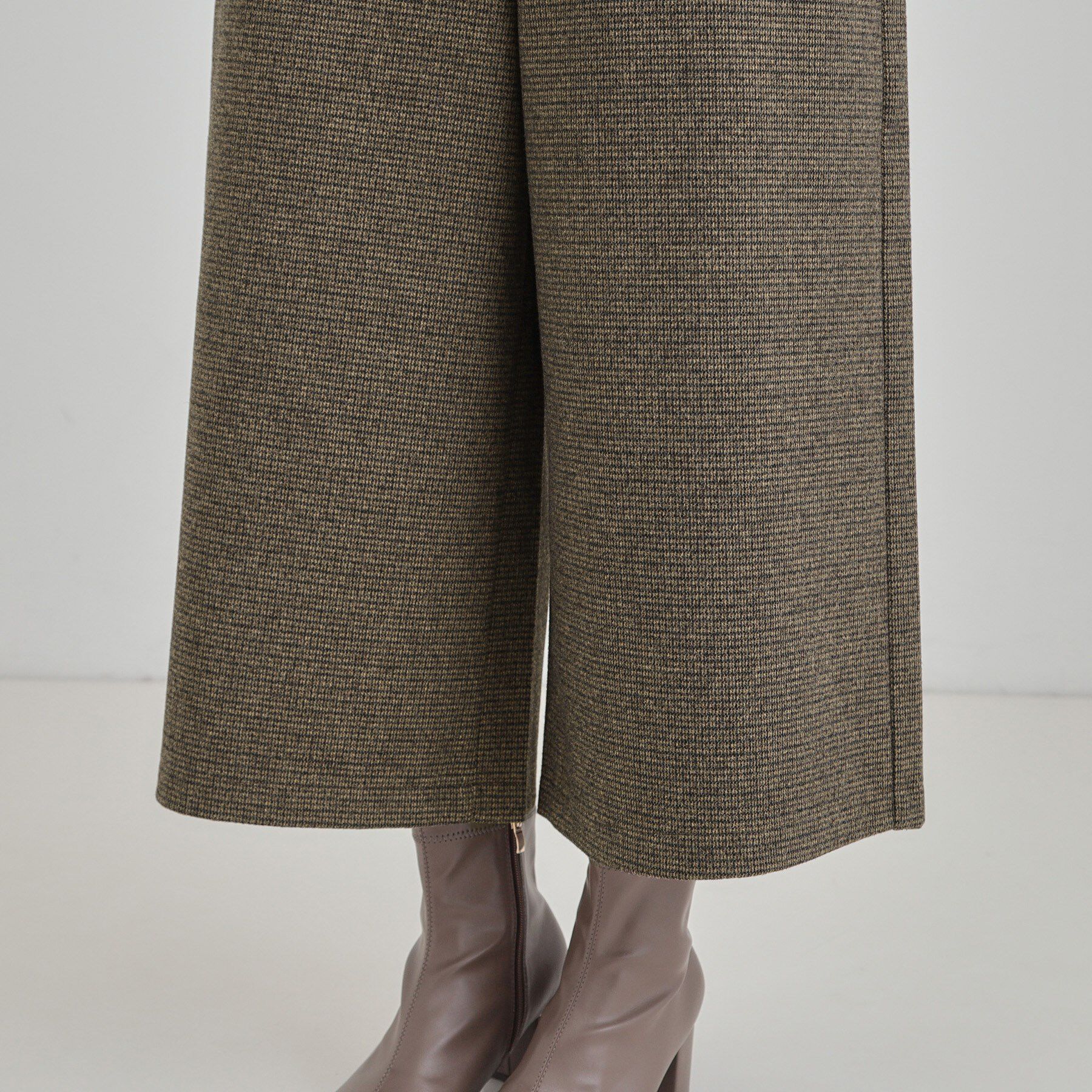 SHOO･LA･RUE「【あったか/S-LL】裏起毛ガウチョパンツ」|その他|