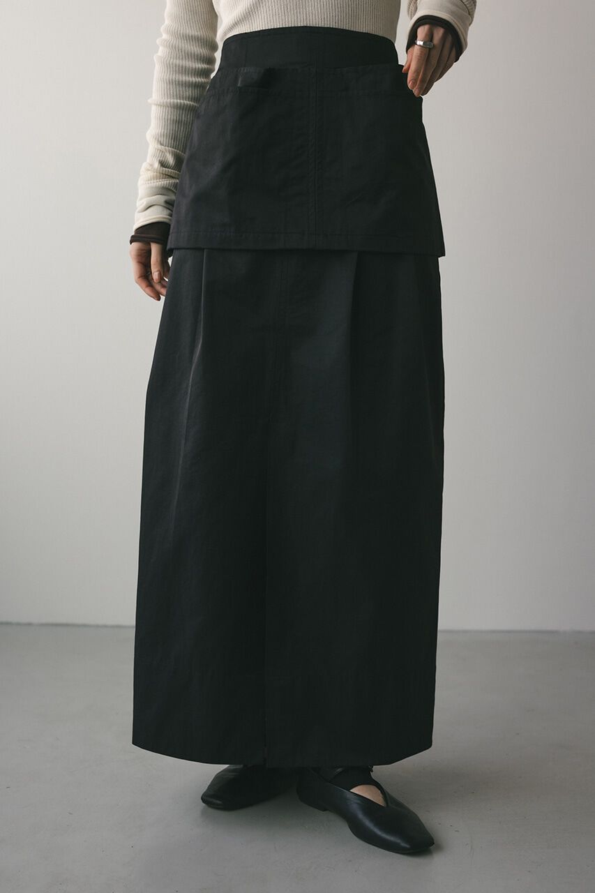 STYLEMIXER「フロントスリットタックスカート」|スカート|