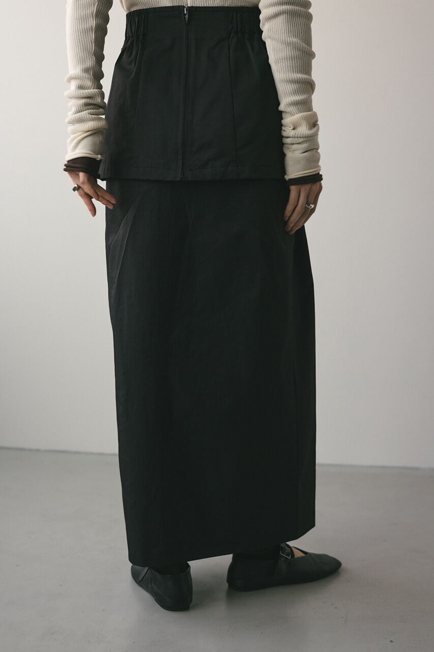 STYLEMIXER「フロントスリットタックスカート」|スカート|