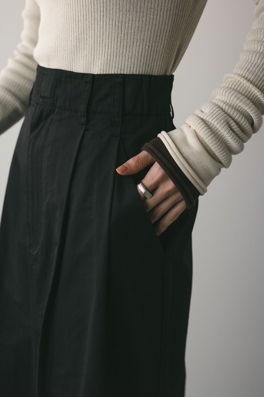 STYLEMIXER「フロントスリットタックスカート」|スカート|