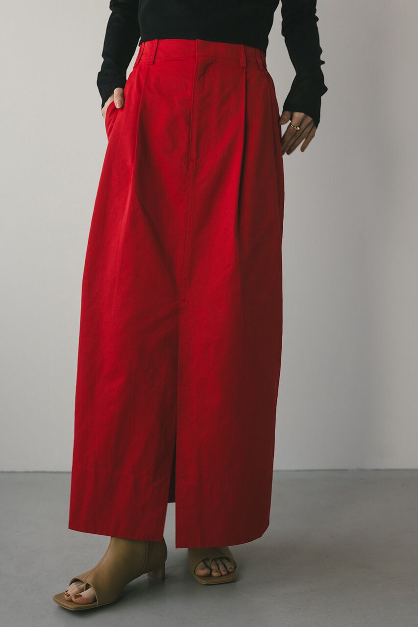 STYLEMIXER「フロントスリットタックスカート」|スカート|