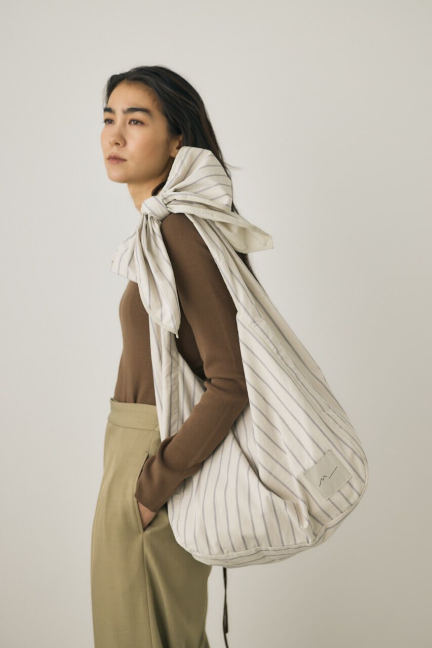 MOUSSY「ストライプ大容量トートバッグ　オーガニックコットン使用」|その他|Multi_1