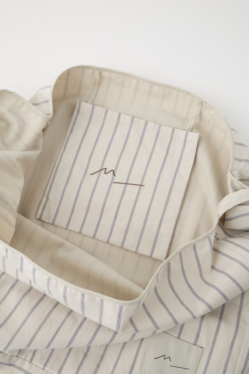 MOUSSY「ストライプ大容量トートバッグ　オーガニックコットン使用」|その他|