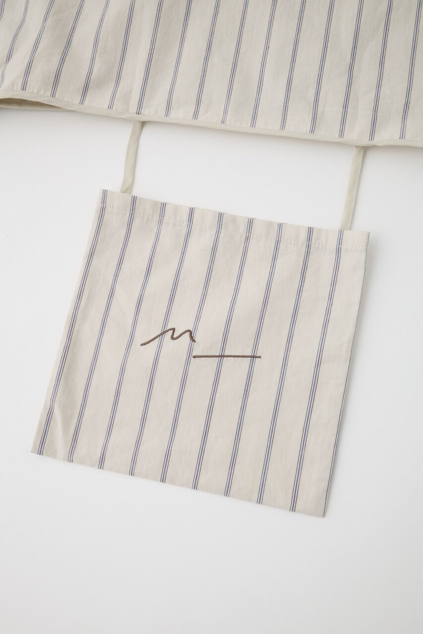 MOUSSY「ストライプ大容量トートバッグ　オーガニックコットン使用」|その他|