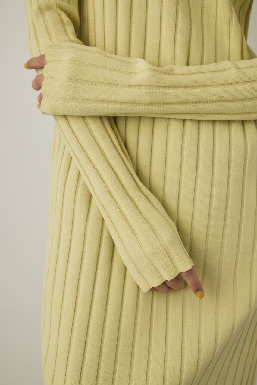 MOUSSY「2WAYニットワンピース　リサイクルポリエステル使用」|ワンピース|