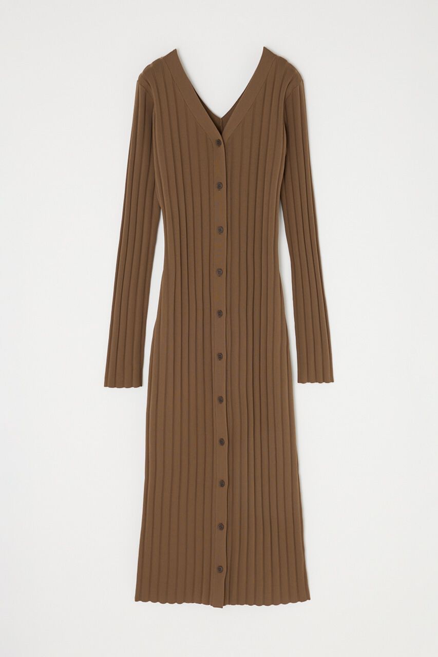 MOUSSY「2WAYニットワンピース　リサイクルポリエステル使用」|ワンピース|