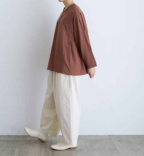 オオカミとフクロウ「オオカミと静かな夜の余白と」|シャツ・ブラウス|