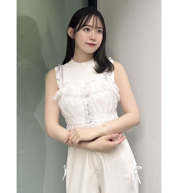 dazzlin「2wayチュールビスチェ」|キャミソール|