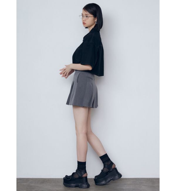 EMODA「チャームベルトプリーツスカート」|スカート|