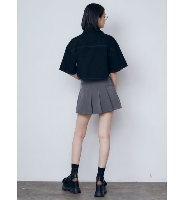 EMODA「チャームベルトプリーツスカート」|スカート|