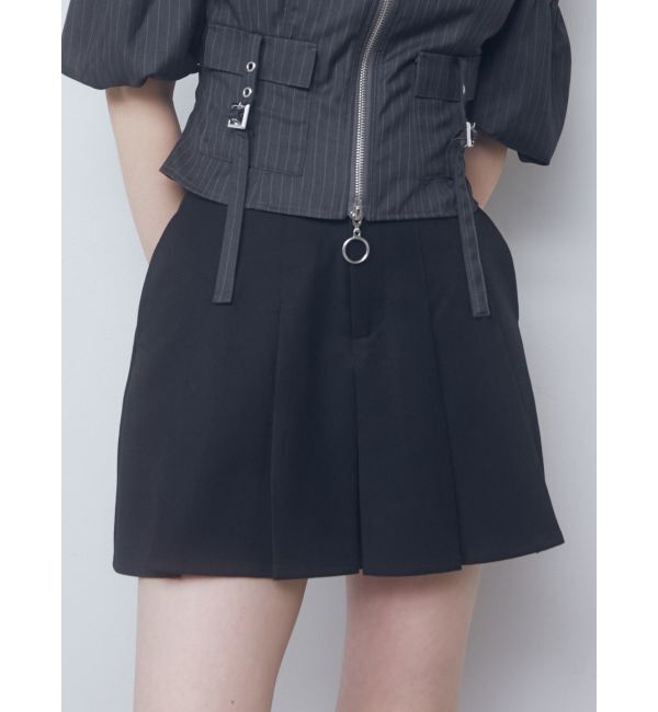 EMODA「チャームベルトプリーツスカート」|スカート|