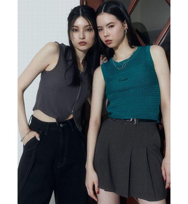 EMODA「チャームベルトプリーツスカート」|スカート|