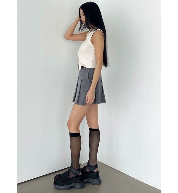 EMODA「チャームベルトプリーツスカート」|スカート|