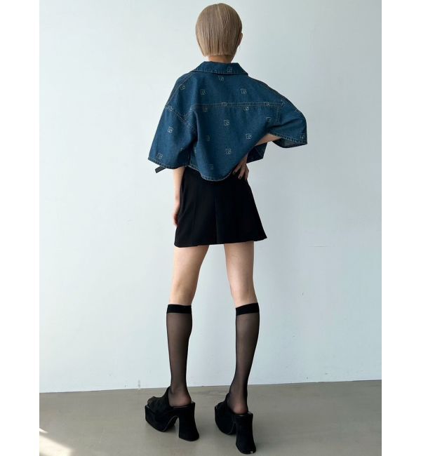 EMODA「チャームベルトプリーツスカート」|スカート|