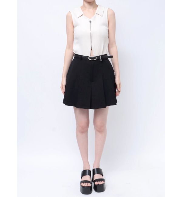 EMODA「チャームベルトプリーツスカート」|スカート|
