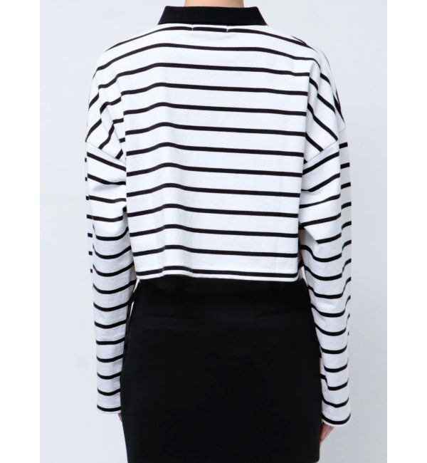 EMODA「グラフィカルポロロングTシャツ」|Tシャツ・カットソー|